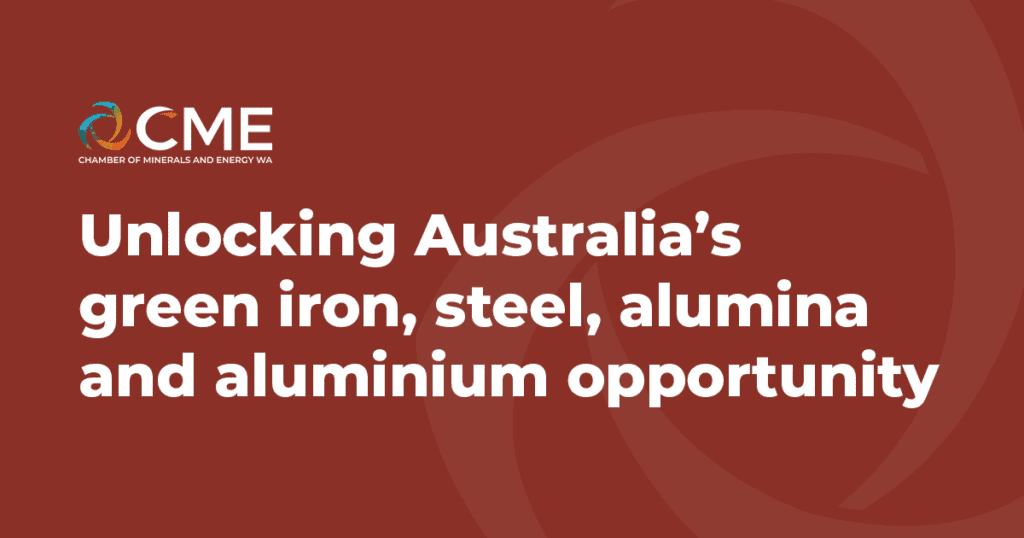 Unlocking Australia’s green iron, steel, alumina and aluminium opportunity