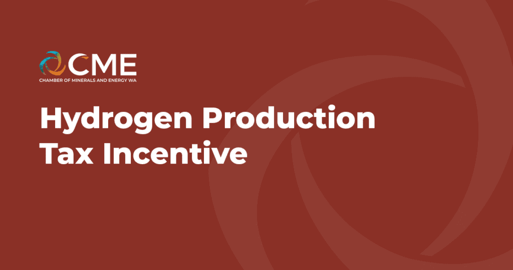 Hydrogen Production Tax Incentive