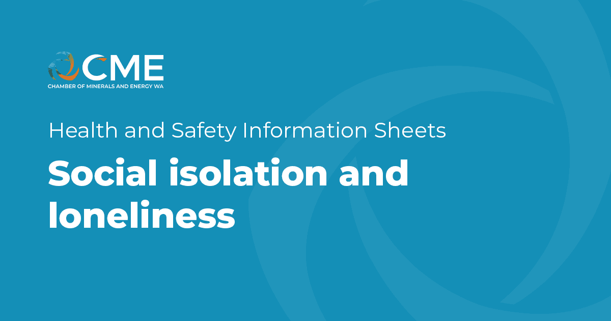 Social Isolation Worksheet.pdf Social isolation and loneliness - CMEWA